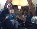North Somerset childcare workers with children