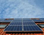 solar panels on a roof