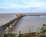 A view of Birnbeck Pier and island