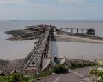 Overhead shot of Birnbeck Pier