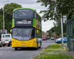 a bus in Long Ashton