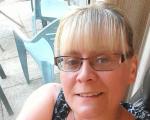 Head and shoulders of Jo White, a foster carer