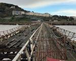 This image shows a photo of Birnbeck Pier
