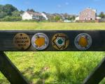 This image shows a picture of a bridleway