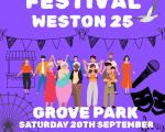 This image shows a poster of the Recovery Festival