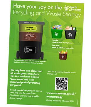 waste and recycling strategy poster