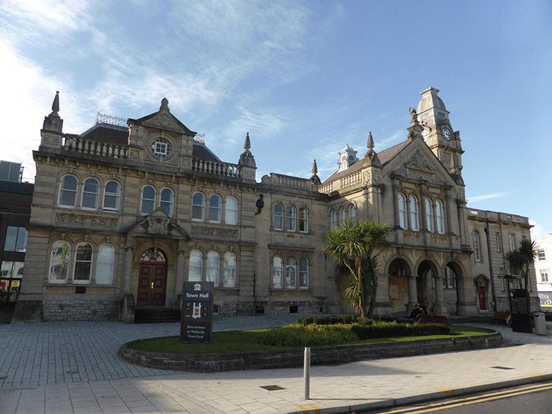 The Town Hall in Weston-super-Mare