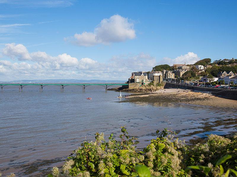 Clevedon seafront
