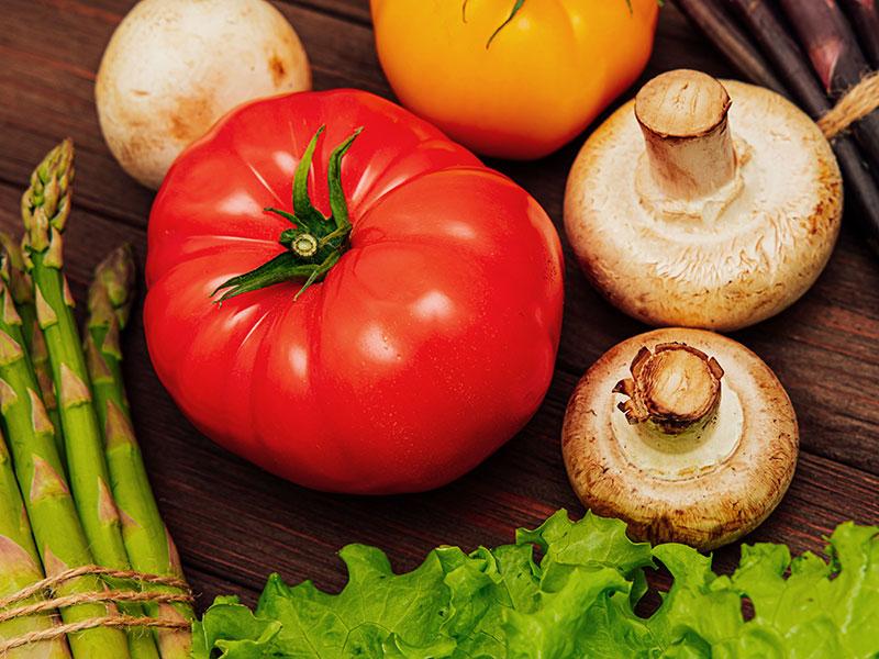 This shows a healthy diet