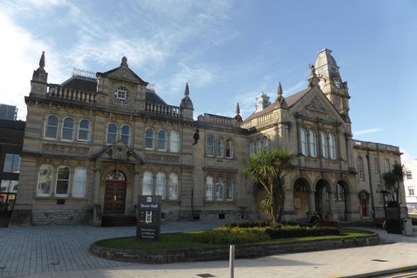 The Town Hall in Weston-super-Mare