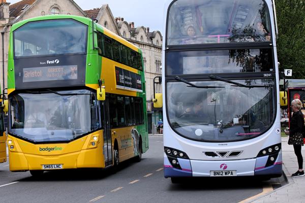 buses in Weston-super-Mare