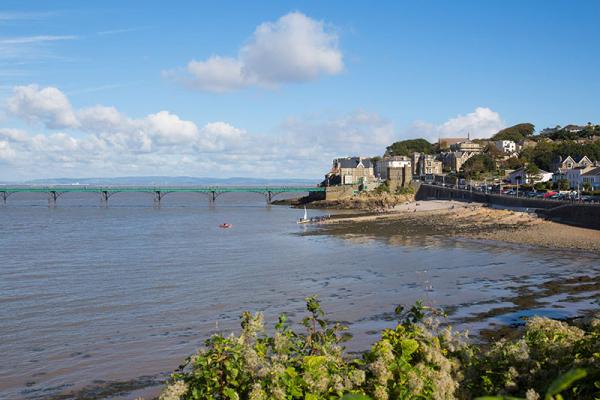 Clevedon seafront