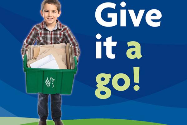 Graphic saying 'give it a go'