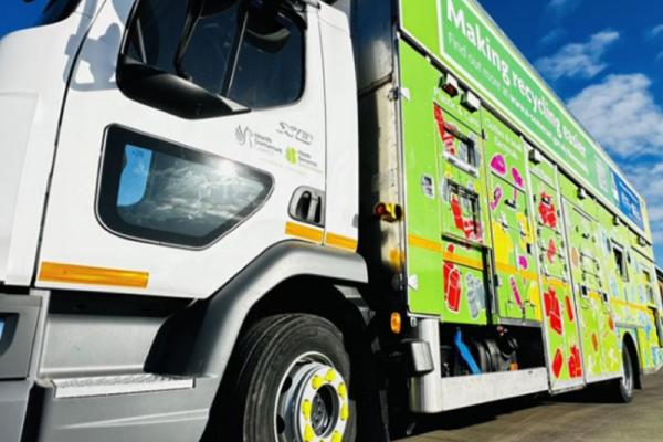 recycling truck
