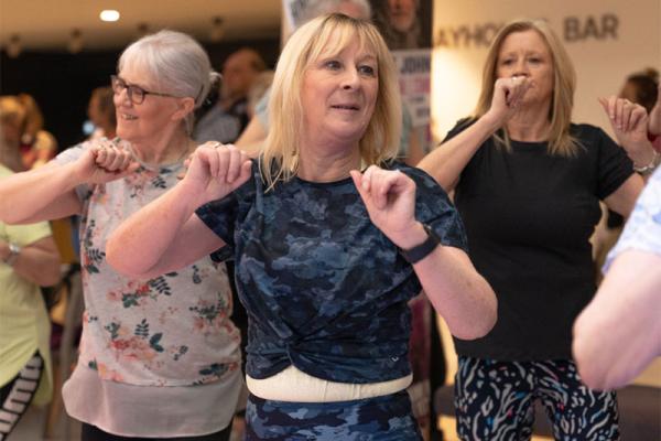 women dancing