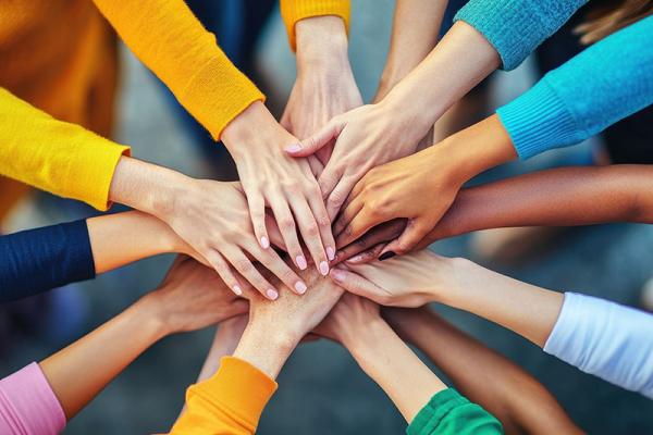 This image shows community cohesion