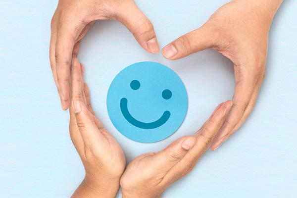 This shows a positive image regarding mental health